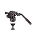 Manfrotto Kit video Nitrotech 608, treppiede doppio tubo alluminio