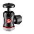 Manfrotto MH492LCD-BH Testa per treppiede Nero, Rosso Alluminio 1/4