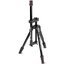 Manfrotto MTALUVR Treppiede Universale 3 gamba/gambe Nero