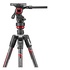 Manfrotto MVKBFRTC-LIVE treppiede Videocamera portatile 3 gamba/gambe Nero, Argento