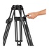 Manfrotto MVTTWINFA treppiede Action camera 3 gamba/gambe Nero