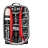 Manfrotto Pro Light Reloader Spin-55 Custodia trolley Nero, Rosso