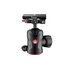 Manfrotto Testa a Sfera Centrale 496 con piastra Top Lock