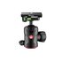 Manfrotto Testa a Sfera Centrale 496 con piastra Top Lock