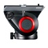 Manfrotto Treppiede alluminio 190X + Testa video fluida a base piatta MVH500AH