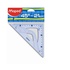 Maped 242421 squadra 45° triangle Plastica Blu, Traslucido