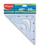 Maped 242426 squadra 45° triangle Plastica Blu, Traslucido