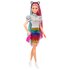 Mattel Barbie ​ - Capelli Multicolor con capelli con funzione cambia colore, include 16 accessori alla moda; 3+ Anni