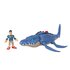 Mattel Imaginext Jurassic World Camp Cretaceous Mosasaurus & Kenji