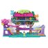 Mattel Polly Pocket Pollyville Casa sull'Albero dei Cuccioli, playset a 5 piani 15+ pezzi gioco: 2 bambole, veicolo, 4 animali e molto altro ancora, idea regalo, Giocattolo per Bambini 4+ Anni