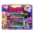 Mattel Polly Pocket Pollyville Casa sull'Albero dei Cuccioli, playset a 5 piani 15+ pezzi gioco: 2 bambole, veicolo, 4 animali e molto altro ancora, idea regalo, Giocattolo per Bambini 4+ Anni