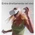 Meta Oculus Quest 2 visore VR all-in-one avanzata 128 GB