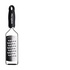 Microplane 45008 Grattugia piatta Nero, Acciaio inossidabile
