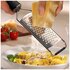 Microplane 45009 Grattugia piatta Nero, Acciaio inossidabile