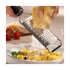Microplane 45009 Grattugia piatta Nero, Acciaio inossidabile