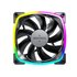 Montech AX120 PWM ARGB Confezione da 3 kit Nero 120mm