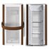 Montech HERITAGE Midi-Tower ATX Vetro temperato - Marrone Bianco