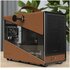 Montech HERITAGE Pro Midi-Tower ATX Vetro temperato - Marrone Nero - 4 ventole da 120 mm già montate
