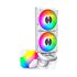 Montech HyperFlow ARGB 240 Processore Raffreddatore di liquidi tutto in uno 12 cm Bianco 1 pz
