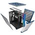 Montech KING 95 Midi Tower, Vetro Temperato, ARGB - Blu Berlino