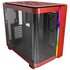 Montech KING 95 Midi Tower, Vetro Temperato, ARGB - Rosso Red