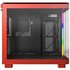 Montech KING 95 Midi Tower, Vetro Temperato, ARGB - Rosso Red