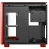 Montech KING 95 Midi Tower, Vetro Temperato, ARGB - Rosso Red