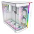 Montech KING 95 PRO Midi Tower, Vetro Temperato, ARGB - Bianco White con 6 ventole RGB