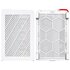 Montech KING 95 PRO Midi Tower, Vetro Temperato, ARGB - Bianco White con 6 ventole RGB