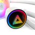 Montech LightFlow ARGB 360 Processore Raffreddatore di liquidi tutto in uno 12 cm Bianco 1 pz