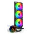 Montech LightFlow ARGB 360 Processore Raffreddatore di liquidi tutto in uno 12 cm Nero 1 pz