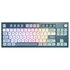 Montech MKey TKL tastiera Gaming USB Grigio scuro, Azzurro, Bianco