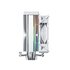 Montech NX400 ARGB Processore Raffreddatore d'aria 12 cm Bianco 2 pz
