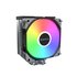 Montech NX400 ARGB Processore Raffreddatore d'aria 12 cm Nero 2 pz