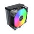 Montech NX400 ARGB Processore Raffreddatore d'aria 12 cm Nero 2 pz