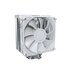 Montech NX400 Processore Raffreddatore d'aria 12 cm Bianco 2 pz