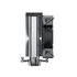 Montech NX400 Processore Raffreddatore d'aria 12 cm Nero 2 pz
