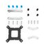 Montech NX600 Processore Raffreddatore d'aria 12 cm Bianco 1 pz