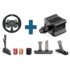Moza Racing ASPHALT BUNDLE 1 - R12 V2 Interasse Direct Drive (12 Nm) + Kit accessori SR-P + CS V2P Nero USB Volante + Cambio sequenziale SGP + Pedaliera SR-P + SR-P Pedale della frizione