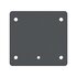 Moza Racing Piastra adattatore MOZA da 4 pin a 3 pin per attacco R21/R16/R9