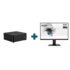 MSI CUBI NUC 1M-026 SSD 1TB i7 150U Windows 11 Pro Ram 16GB Alimentatore 65W + Pro MP2412 23.8" FullHD Full HD Nero