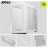 MSI MAG PANO 100R PZ Midi Tower Bianco ATX
