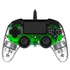 Nacon PS4OFCPADCLGREEN PS4 Verde, Trasparente Cablato