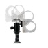 Nanlite Mini Clamp In Policarbonato Con Testa A Sfera Per Pavotube 6c II
