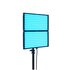 Nanlite Pavoslim 240CL LED RGBWW PANEL