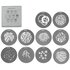 Nanlite Set di gobo per Proiettore NL SET2 10pz