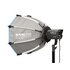 Nanlite Softbox ottagonale a chiusura rapida 40cm con griglia, Attacco FM