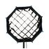 Nanlite Softbox ottagonale a chiusura rapida 40cm con griglia, Attacco FM