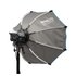 Nanlite Softbox ottagonale a chiusura rapida 60cm con griglia, Attacco FM
