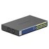 Netgear GS516PP Non gestito Gigabit PoE Blu, Grigio